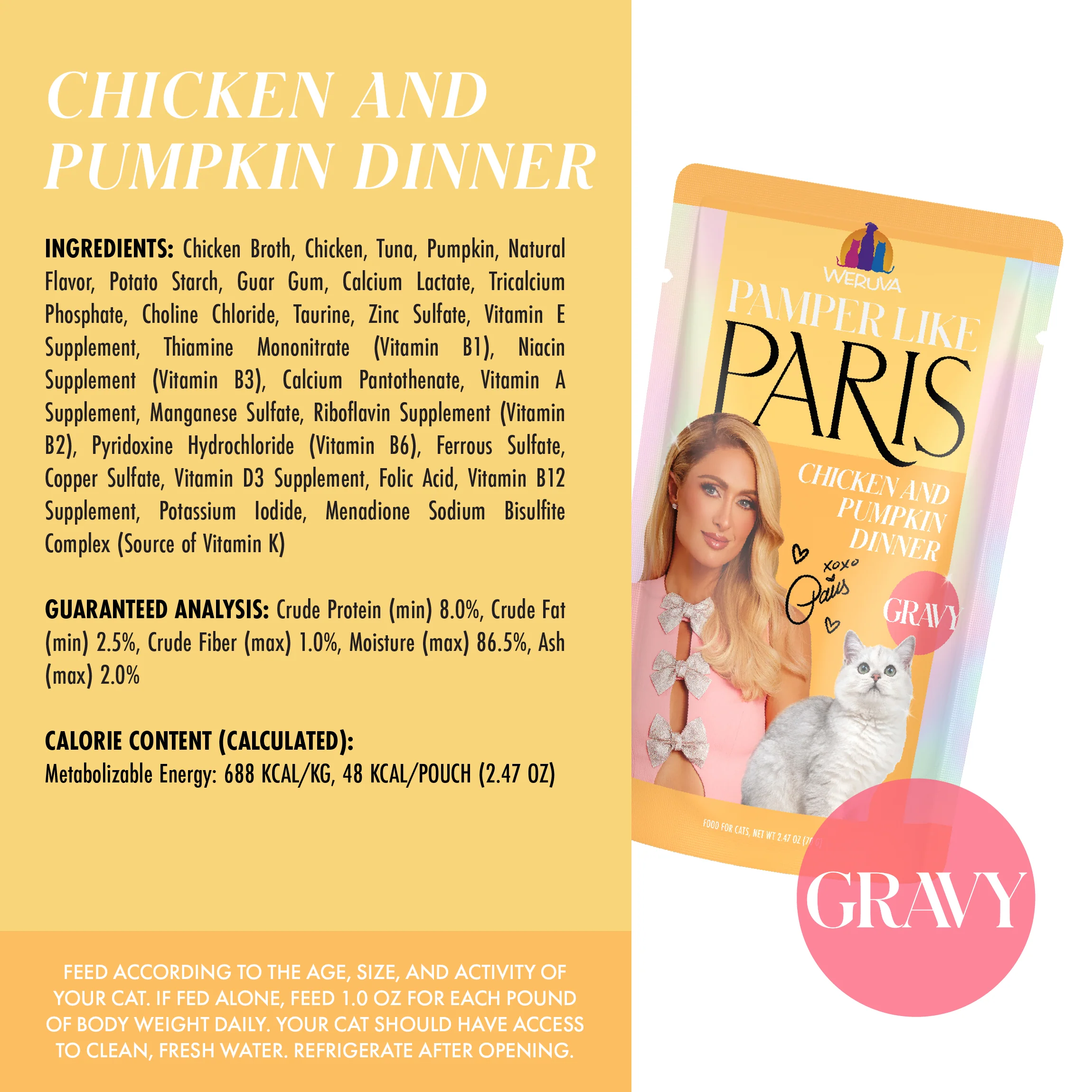 Chicken and Pumpkin Dinner in Gravy - Image 5