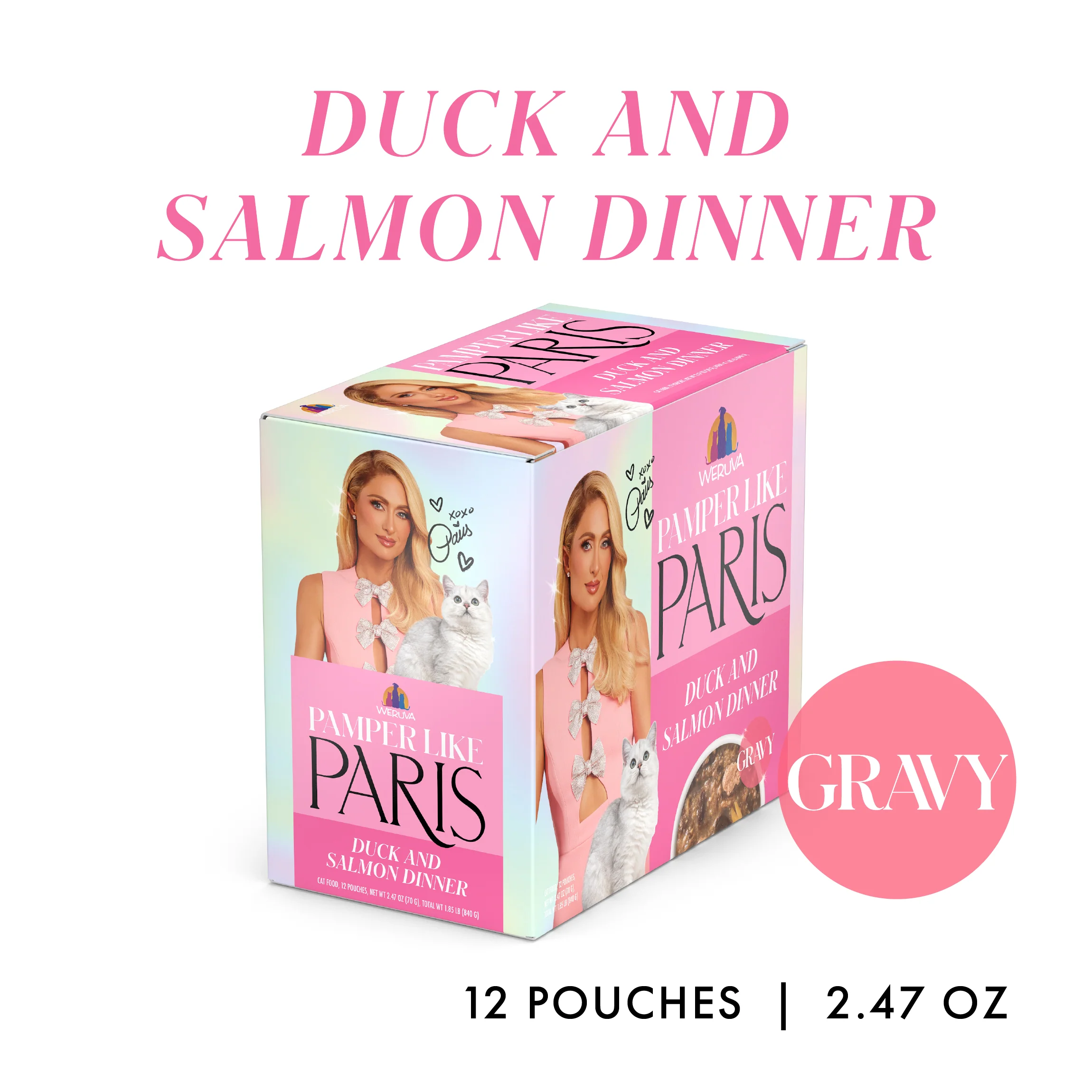 Duck and Salmon Dinner in Gravy - Image 4