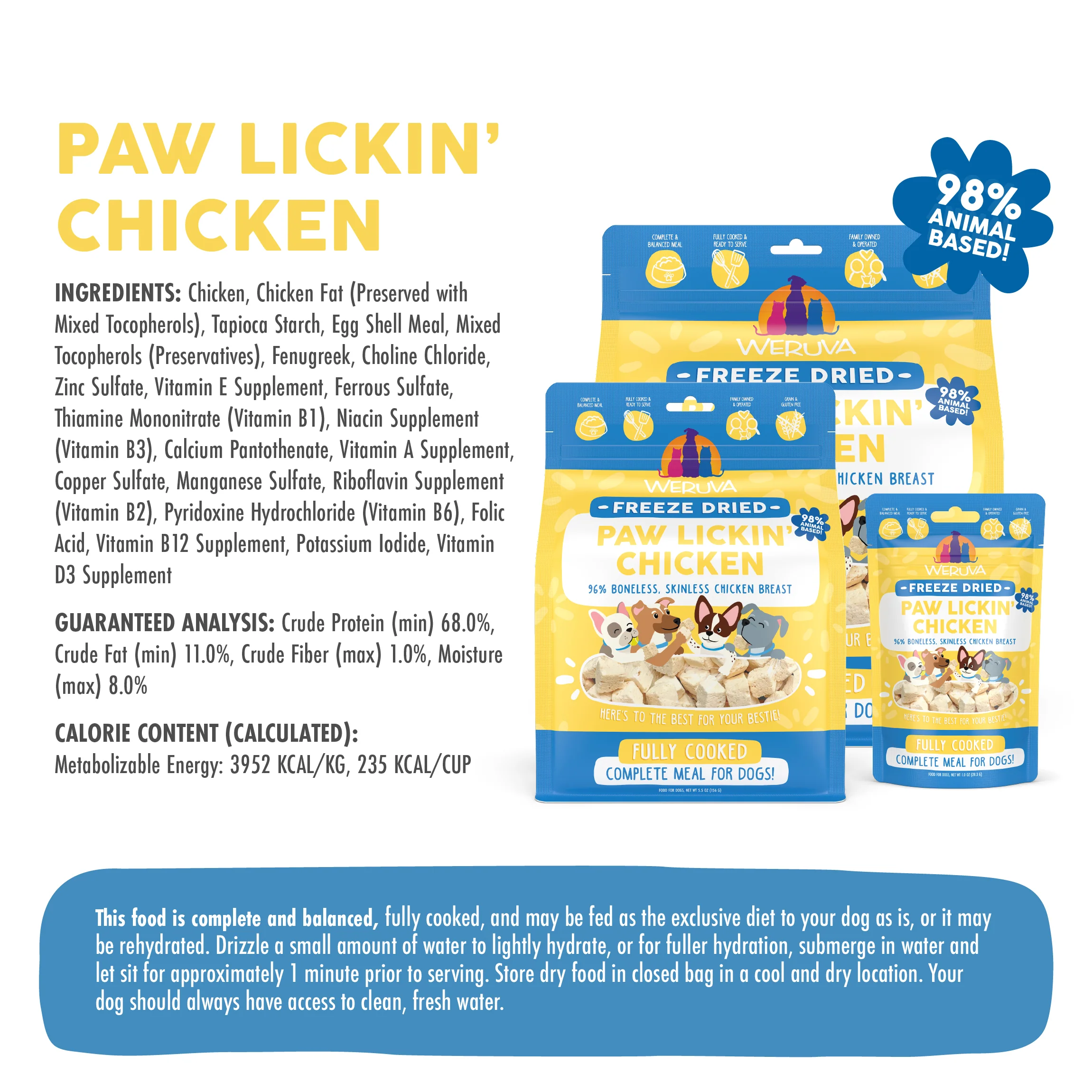 Paw Lickin Chicken Freeze Dried - Image 13