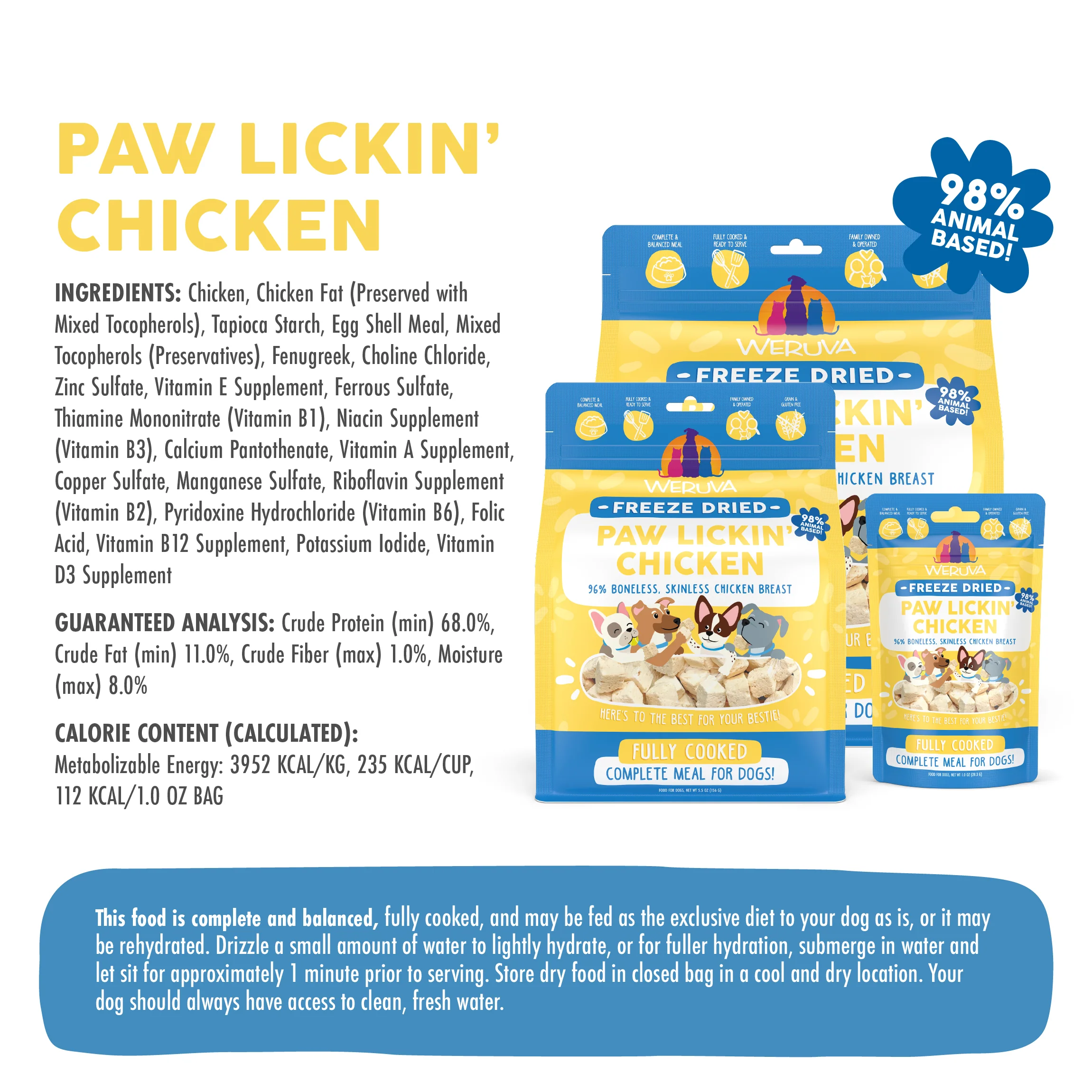 Paw Lickin Chicken Freeze Dried - Image 22