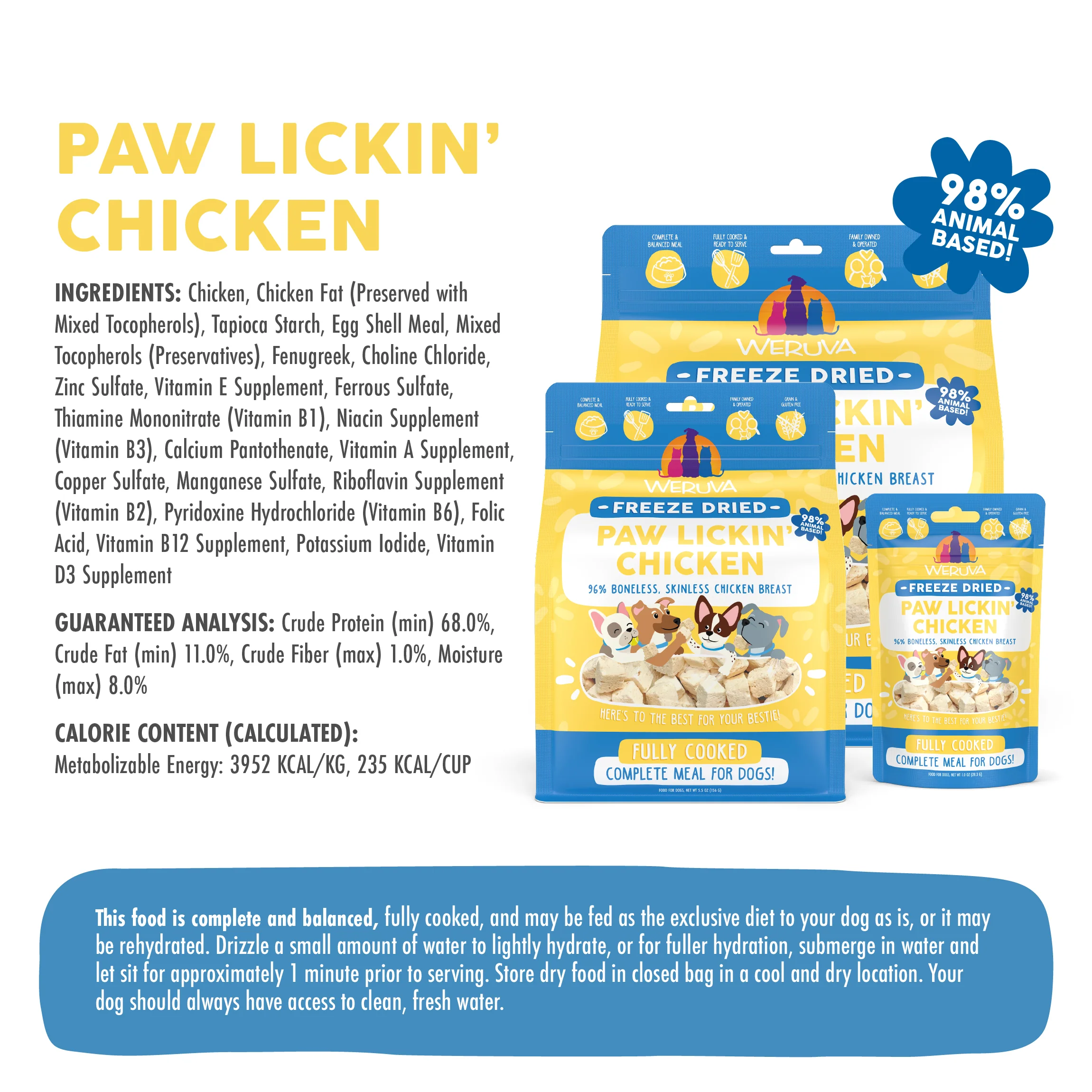Paw Lickin Chicken Freeze Dried - Image 4